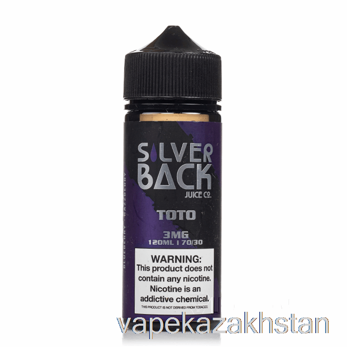 Vape Kazakhstan Toto - Silverback Juice Co. - 120mL 3mg